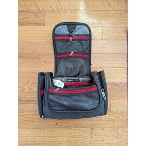 Swiss+Tech Black & Red Travel Bag
